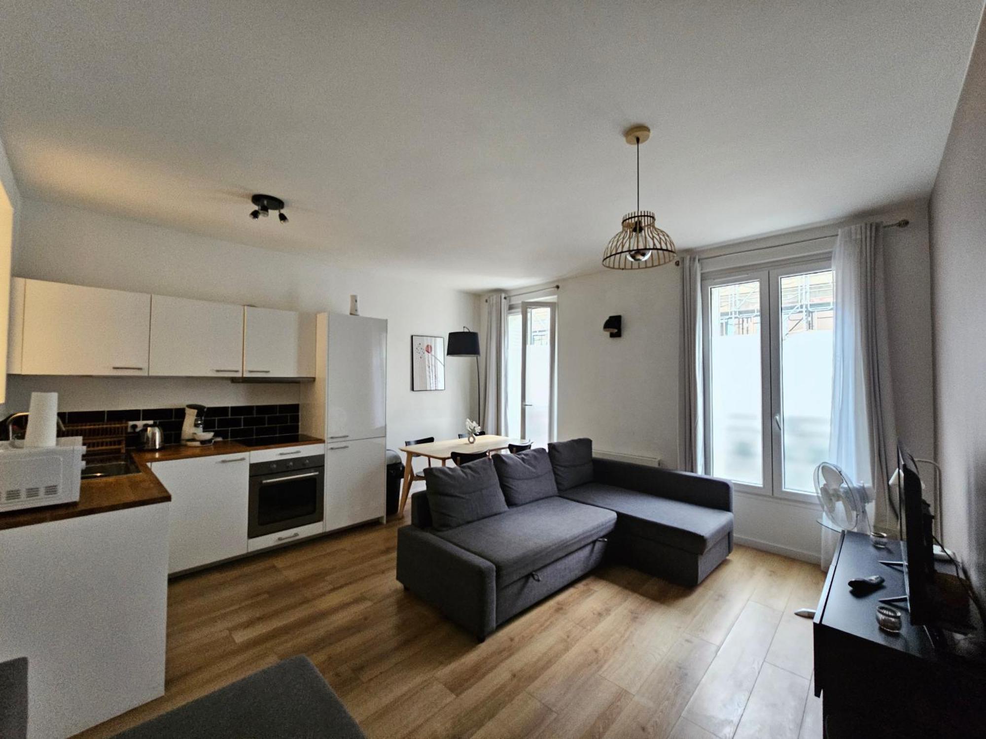 *Appartement Moderne/2 Minutes Du Metro* Saint-Ouen  ภายนอก รูปภาพ